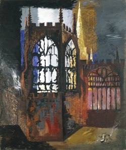 Coventry Cathedral 1940 © Crown Copyright, Manchester City Galleries