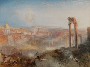 Modern Rome - Campo Vaccino (1839), J M W Turner,  The J. Paul Getty Museum